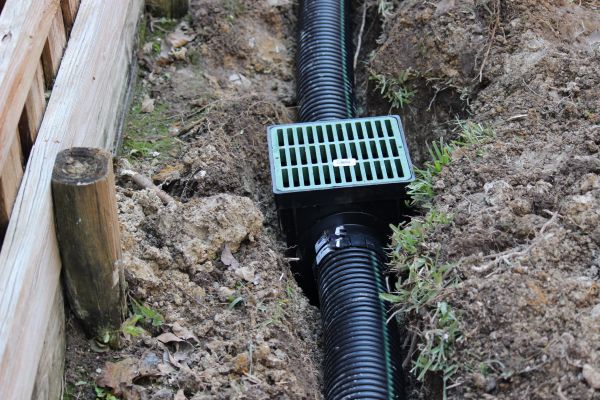 Cost of Curtain Drain Construction in Menomonee Falls