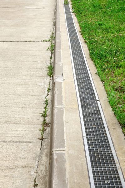 Concrete Drain Installation in Menomonee Falls